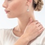 Серьги Coeur de Lion, White, 3035/21-1400. Германия