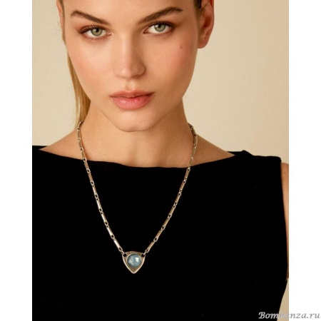 Колье VIDDA, Fire, с кристаллом Swarovski, VD25.2-02331 хрустальный, 45см