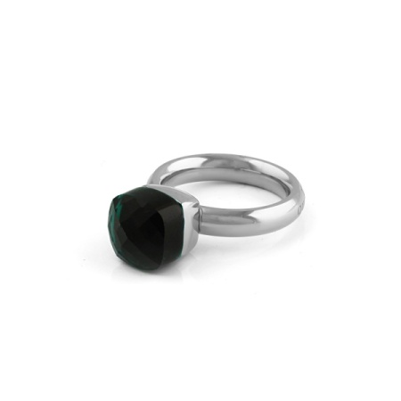 Кольцо Qudo, Firenze emerald 17.2 мм, 610447 G/S