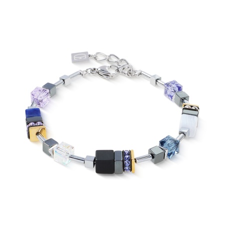 Браслет Coeur de Lion, Blue-Purple, 3017/30-0708
