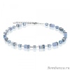 Колье Coeur de Lion, Light Blue, 4017/10-0720