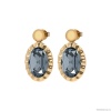 Серьги Qudo, TIVOLA UNICA big (G/P) Silver night 2,65cm, 332115 Серьги Qudo, TIVOLA UNICA big (G/P) Silver night 2,65cm, 332115