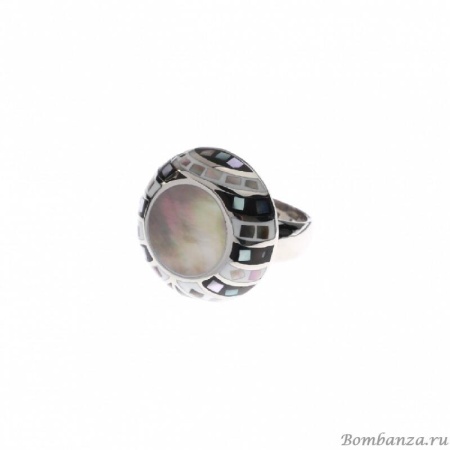 Круглое кольцо Fiore Luna, 17,5 KR01359-1 BW