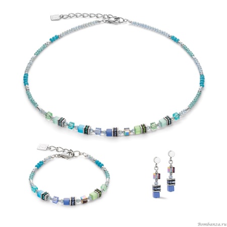 Колье Coeur de Lion, Blue-Green 4562/10-0705. Германия