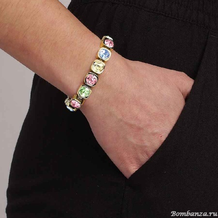 Браслет Dyrberg Kern, CONIAN SG MULTI PASTEL, 380002 M/G Браслет Dyrberg Kern, CONIAN SG MULTI PASTEL, 380002 M/G