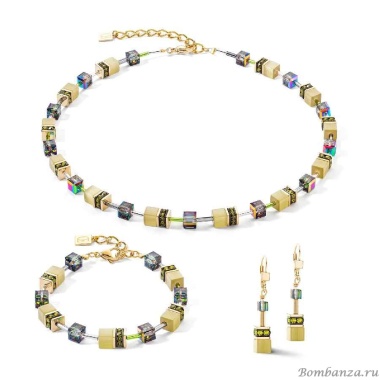 Серьги Coeur de Lion, Olive, 4020/20-0900 Серьги Coeur de Lion, Olive, 4020/20-0900