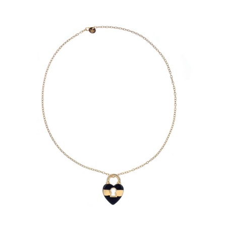 Колье Francesca Bianchi, с эмалью, FB25.2-61S черный