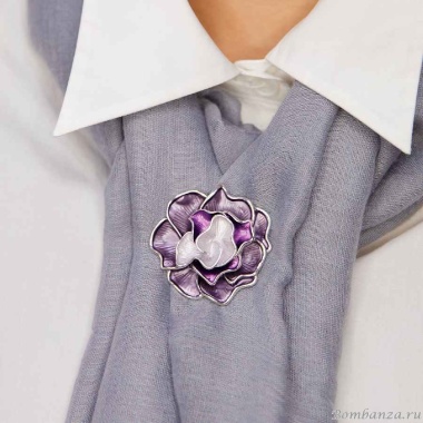 Брошь Shadore, Цветок