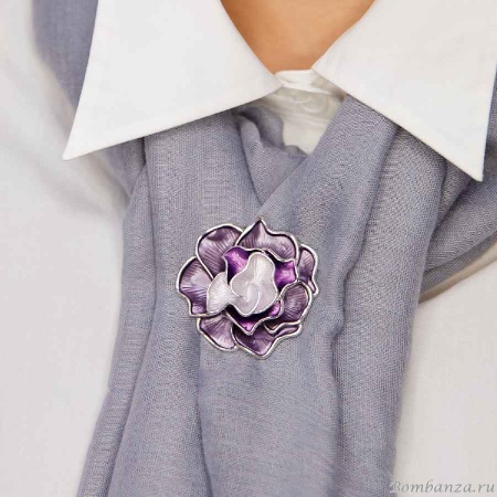 Брошь Shadore, Цветок