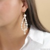 Серьги Nature Bijoux, Moonlight, с жемчугом, NB24.1-12-79383 белый Серьги Nature Bijoux, Moonlight, с жемчугом, NB24.1-12-79383 белый