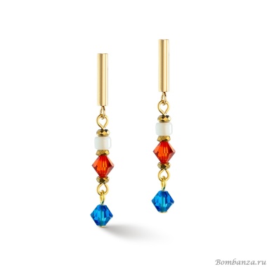 Серьги Coeur de Lion, Multicolour, 4239/21-1500 Серьги Coeur de Lion, Multicolour, 4239/21-1500
