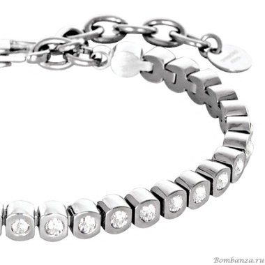 Браслет Dyrberg Kern, CONY SS CRYSTAL, 334743 BW/S