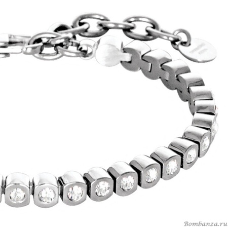 Браслет Dyrberg Kern, CONY SS CRYSTAL, 334743 BW/S