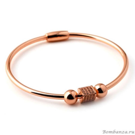 Браслет Boccadamo, XBR119RS BR/RG Браслет Boccadamo, XBR119RS BR/RG, Италия