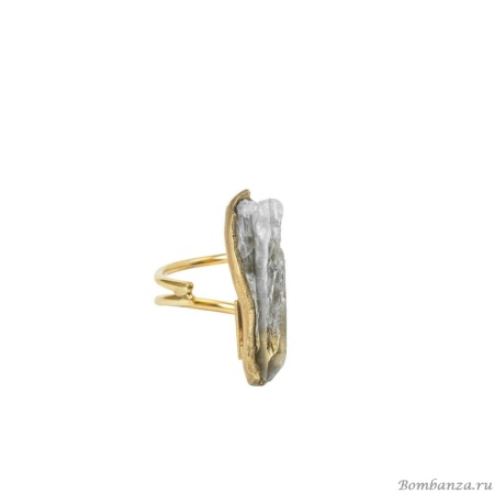 Кольцо Katerina Vassou, Neema, незамкнутое, с кварцем, KV23.2-308334GW белый Кольцо Katerina Vassou, Neema, незамкнутое, с кварцем, KV23.2-308334GW белый