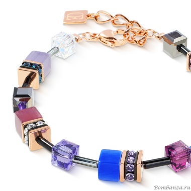 Браслет Coeur de Lion, Purple-Blue, 2838/30-0807 Браслет Coeur de Lion, Purple-Blue, 2838/30-0807. Германия