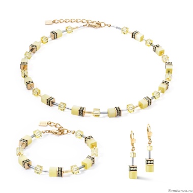 Серьги Coeur de Lion, Light yellow, 4020/20-0120 Серьги Coeur de Lion, Light yellow, 4020/20-0120
