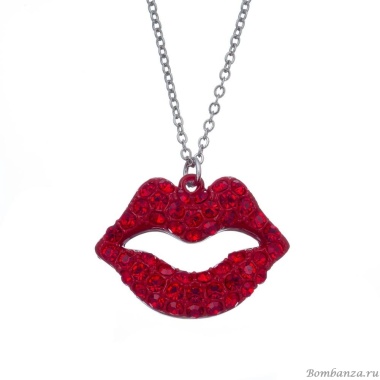 Колье Moon Paris, Ringo, "Искушение", с кристаллами, MR-24.05-015 красный