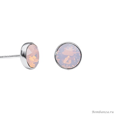 Пусеты Fiore Luna, Rose Water Opal
