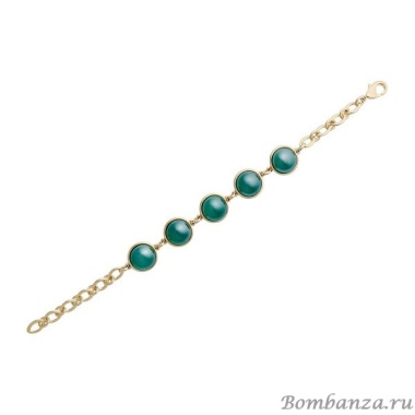 Классический браслет Possebon, Pearl Green Agate