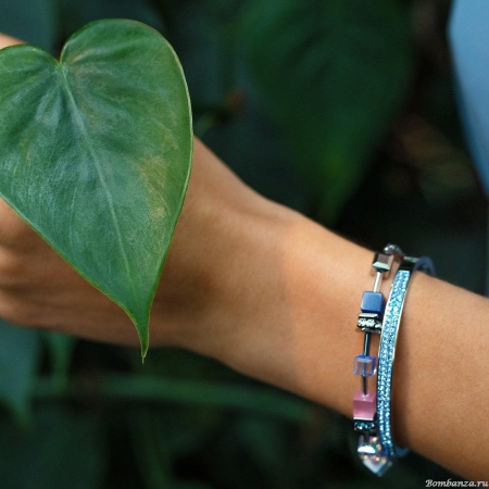 Браслет Coeur de Lion, Light Blue, 0114/33-0720. Германия