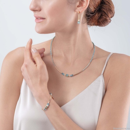 Колье Coeur de Lion, Turquoise 5042/10-0600. Германия