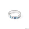 Кольцо Coeur de Lion,  Blue-Silver 17,2 0130/40-0717 54 Кольцо Coeur de Lion,  Blue-Silver 17,2 0130/40-0717 54