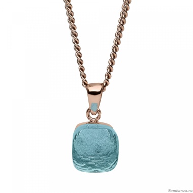 Колье Qudo, Firenze turquoise 400272.1 BL/RG Колье Qudo, Firenze turquoise 400272.1 BL/RG