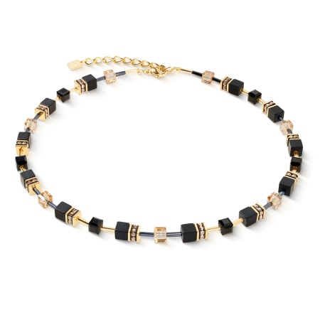 Колье Coeur de Lion, Black-Gold, 4018/10-1316