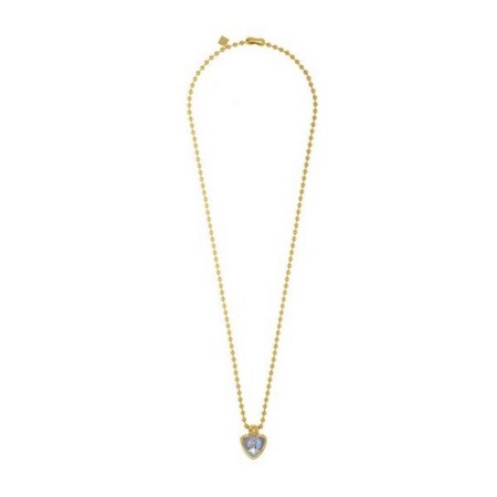 Колье VIDDA, Serenity, с кристаллом Swarovski, VD22-01411 аквамариновый