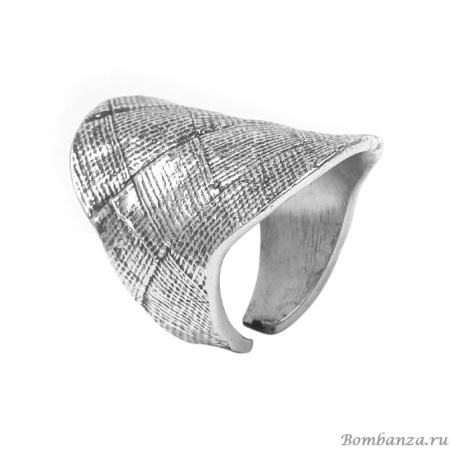 Кольцо Ori Tao, Jardin, разъемное, серебристое, текстурированное, OT20.1-19-29202