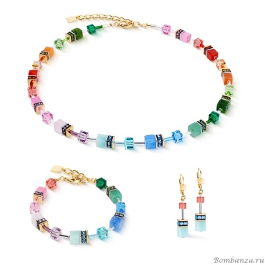 Колье Coeur de Lion, Multicolour Rainbow, 4905/10-1520 Колье Coeur de Lion, Multicolour Rainbow, 4905/10-1520