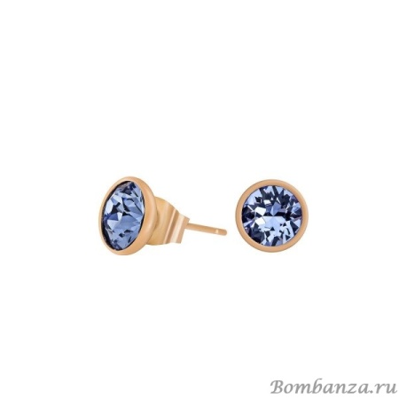 Пусеты Fiore Luna, Light Sapphire