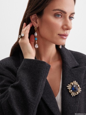 OR0588-0431 ACQUAMARINA СЕРЬГИ SEGRETI DELL'OCEANO SEGRETI DELL'OCEANO OR0588-0431 CERCHIO ACQUAMARINA