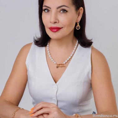 Колье Fiore Luna, String of Pearls Togl, BL4513 G