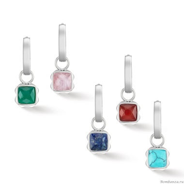 Серьги Coeur de Lion, Silver, 0137/21-1700 Серьги Coeur de Lion, Silver, 0137/21-1700