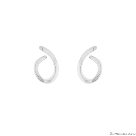 Серьги VIDDA, Shadow, металл, VD25.2-02096 серебристый