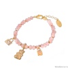 Браслет Lanzerotti, Anne with an E, с кварцем, кошачьим глазом и кристаллами, LZ-25.08-227 розовый