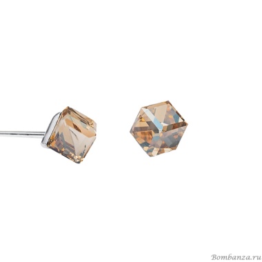 Пусеты Fiore Luna, Crystal Golden Shadow Пусеты Fiore Luna, Crystal Golden Shadow