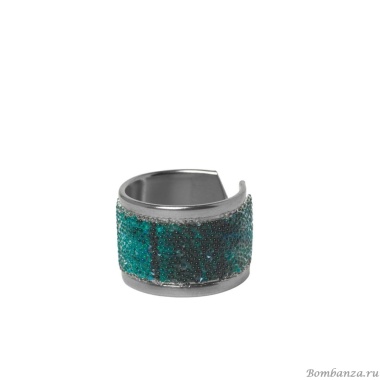 Кольцо Katerina Vassou, Anemone, разъемное, с кристаллами, KV24.1-308934B серебристый