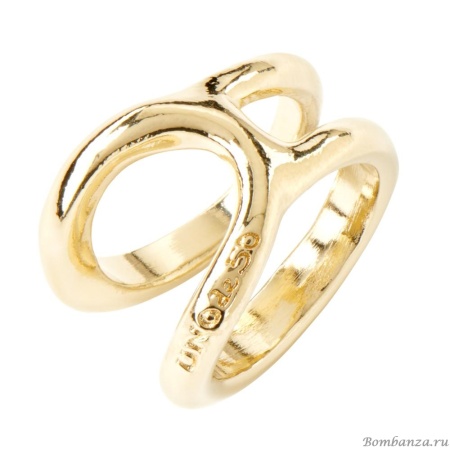 Кольцо UNOde50 Shortcut с золотом ANI0627ORO00021