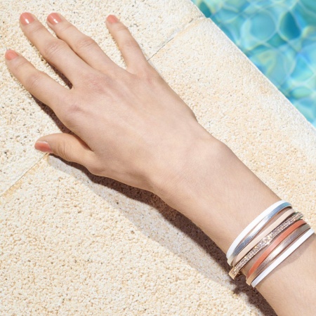 Браслет Coeur de Lion, Grey-White 0121/30-1214. Германия