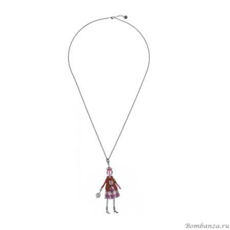 Подвеска Miamelie, кукла Марселина, MiA-2308-CL5475 серебристый Подвеска Miamelie, кукла Марселина, MiA-2308-CL5475 серебристый