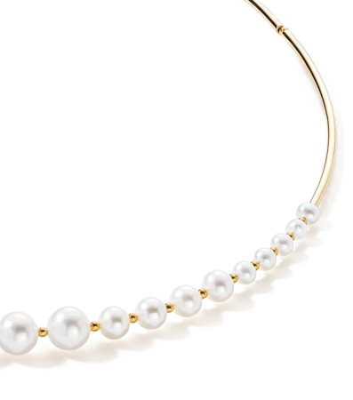 Колье Coeur de Lion, Asymmetry Freshwater Pearls, 1102/10-1416 Колье Coeur de Lion, Asymmetry Freshwater Pearls, 1102/10-1416