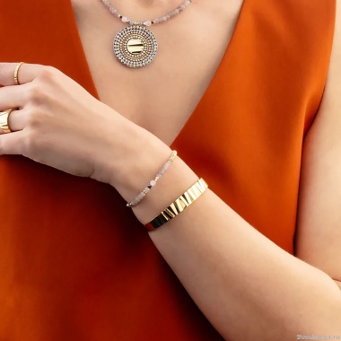 Браслет Coeur de Lion, Beige-Gold, 2036/30-1016 Браслет Coeur de Lion, Beige-Gold, 2036/30-1016. Германия