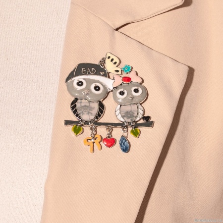 Брошь Shadore, Совы