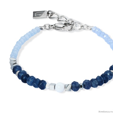 Браслет Coeur de Lion, Blue-Silver, 2036/30-0717 Браслет Coeur de Lion, Blue-Silver, 2036/30-0717. Германия
