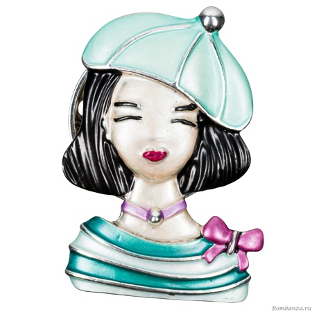Брошь Shadore, Девочка в берете