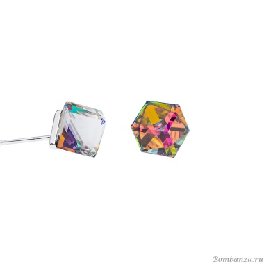 Пусеты Fiore Luna, Crystal Vitrail Medium