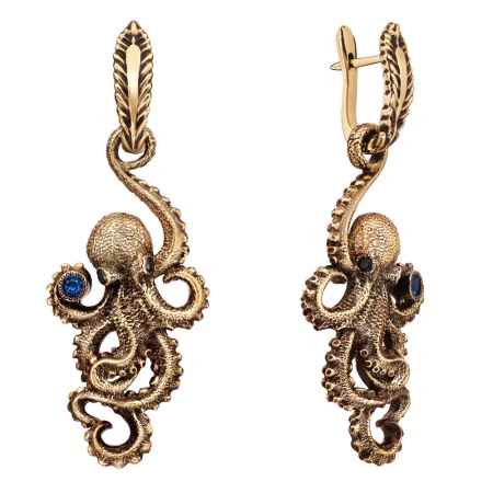 Серьги Fiore di Firenze SIGNORE DEI MARI OR2032 BLU